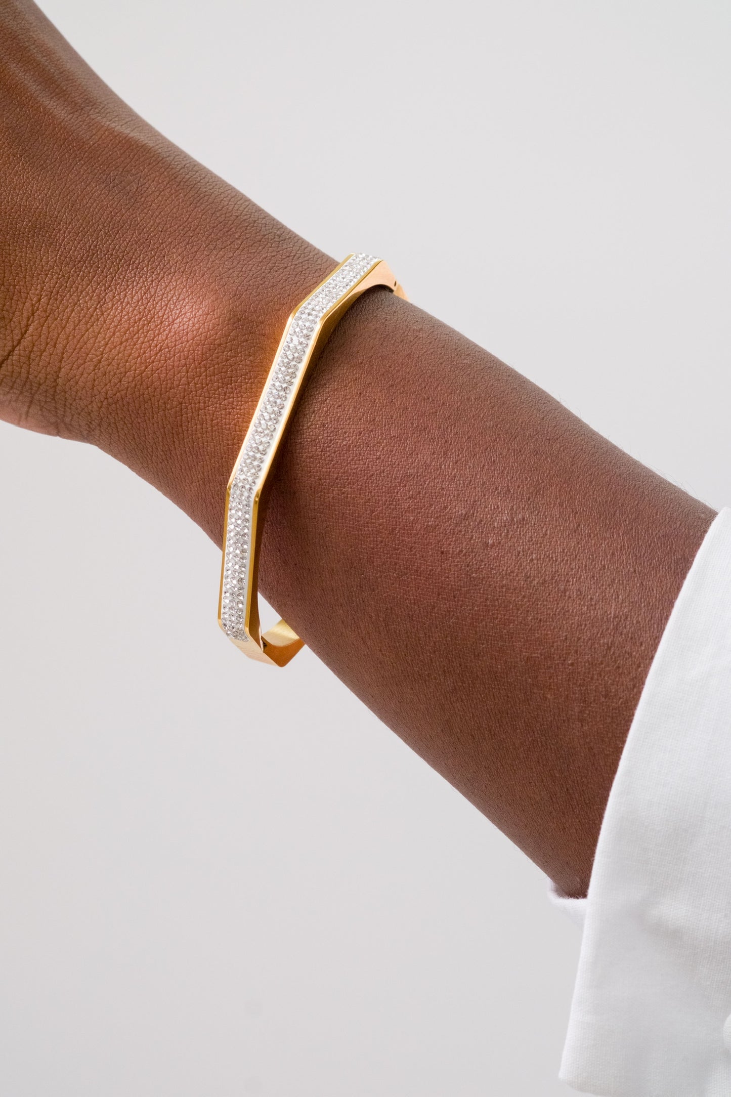 Octagon Pavé Bracelet