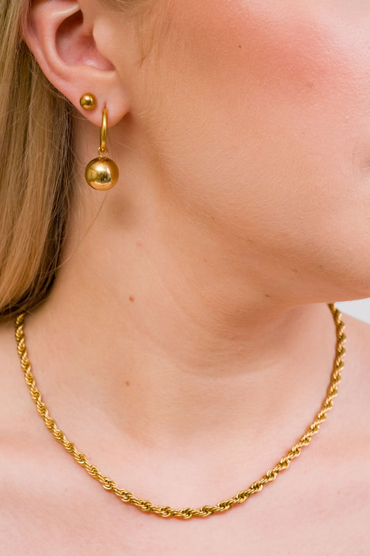 Twisted Rope Necklace