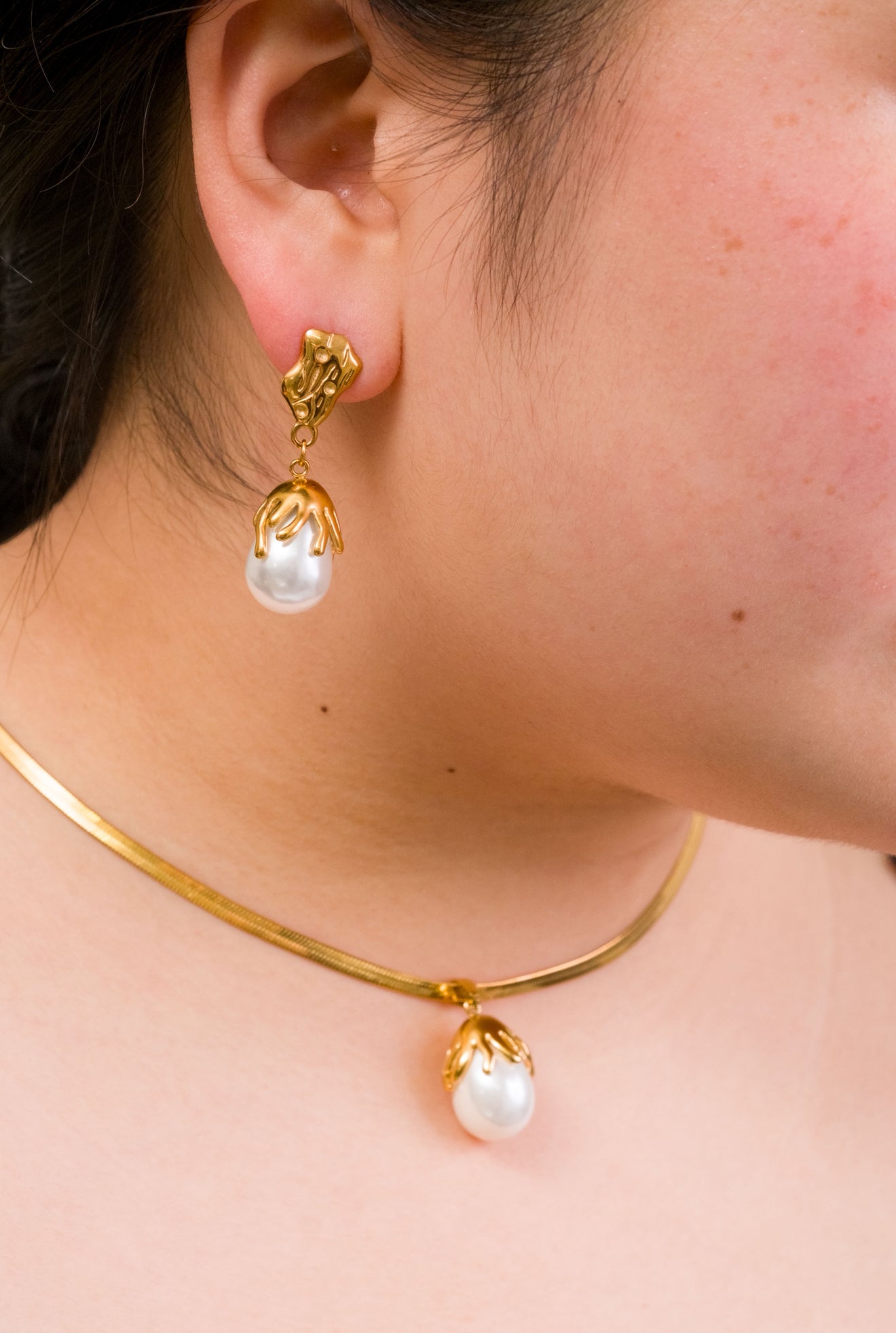 Aimiee Pearl Earrings