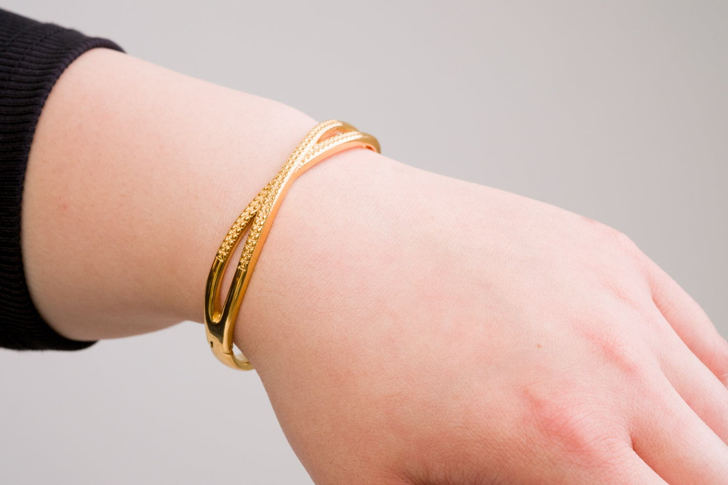 Crystal Cross Bracelet