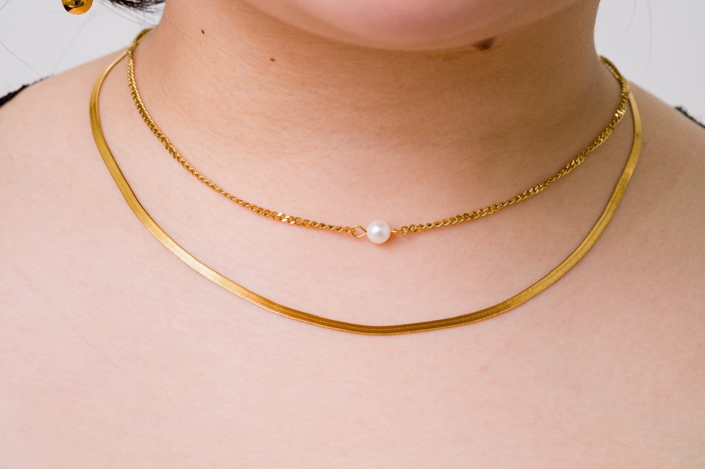 Belle Duo layered Necklace