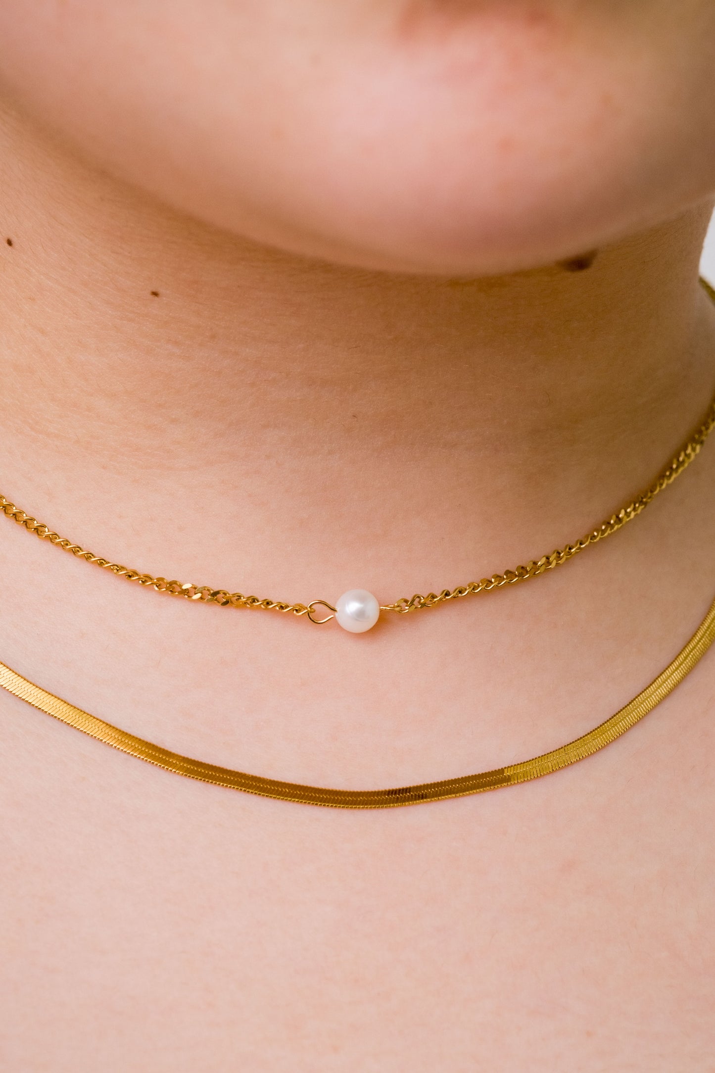Belle Duo layered Necklace