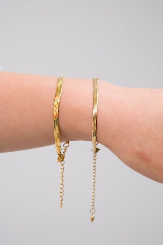 Sleek Snake Bracelet